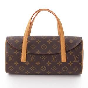 Louis Vuitton Monogram Sonatine Handbag Brown